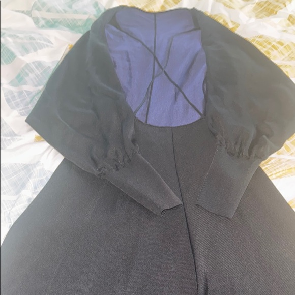 Victoria Beckham Elegant Black Backless Dress - Picture 6 of 8